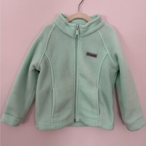 Columbia zip up fleece, size 3T